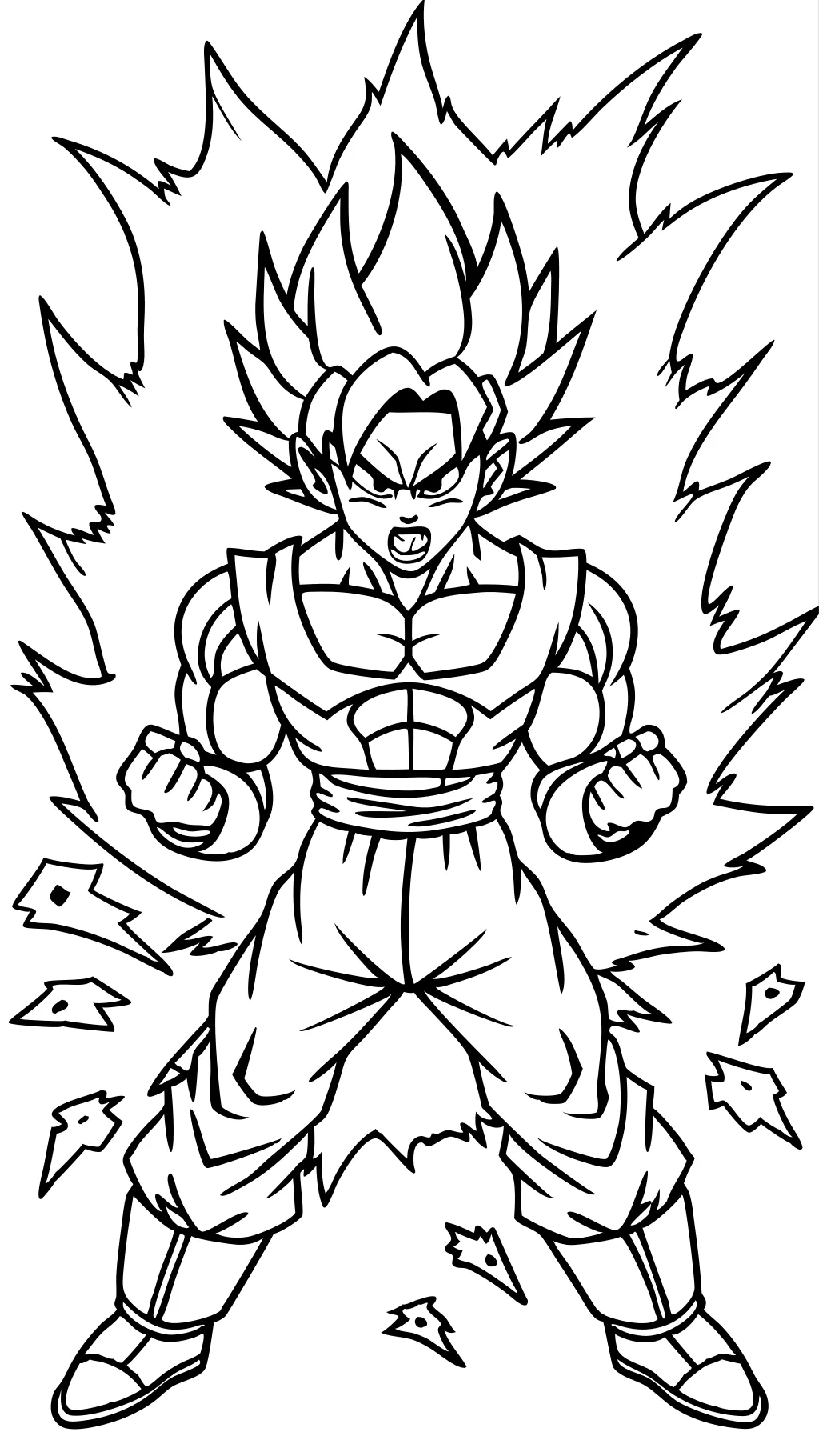 coloring pages dragon ball